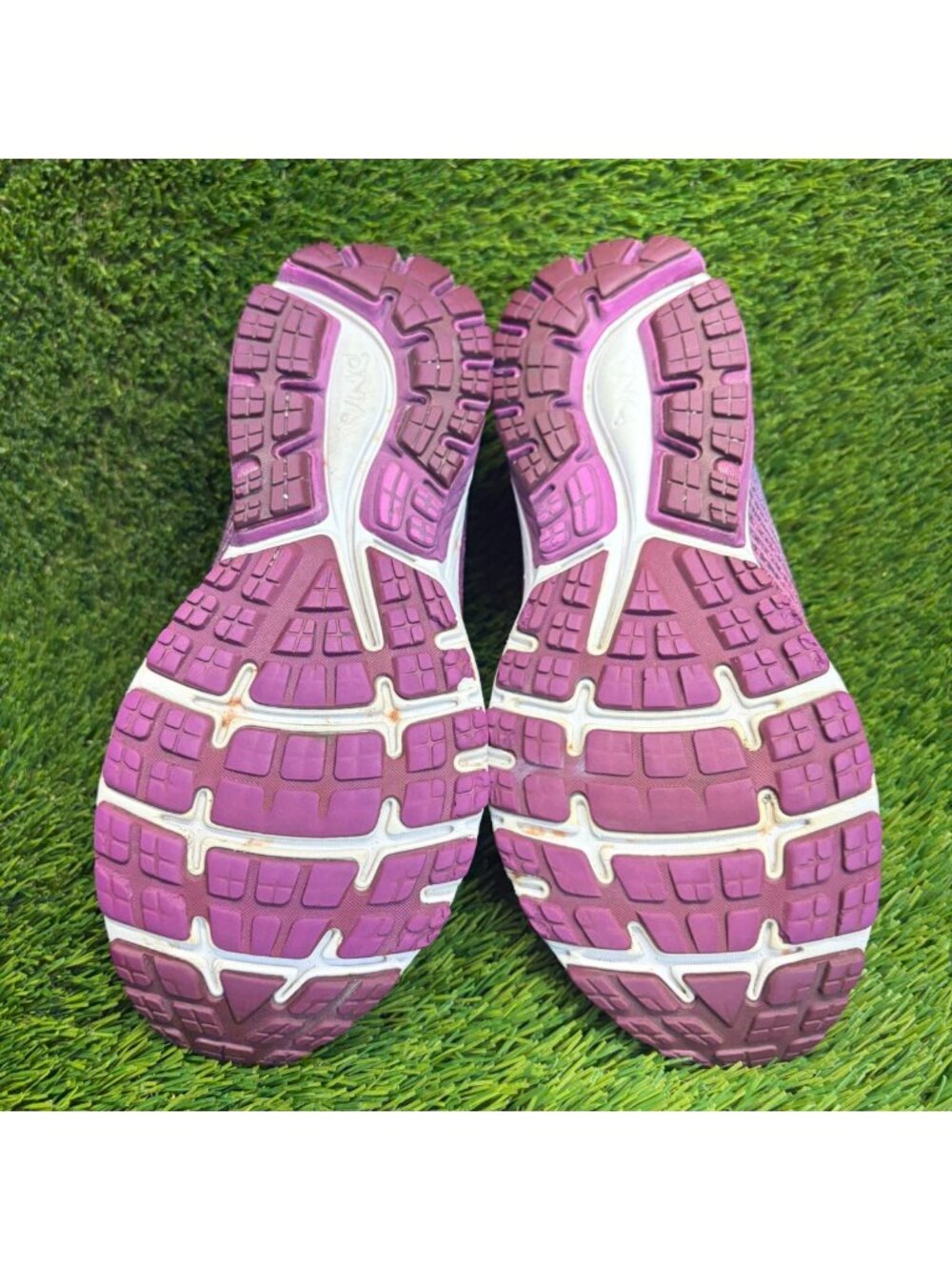 Brooks Ghost 10 Womens Size 9 Purple Blue White Athletic Running Shoes Sneakers - Picture 7 of 12